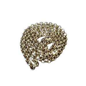 Michaela Von Habsburg MVH Chain Necklace Gold-tone 29" Long